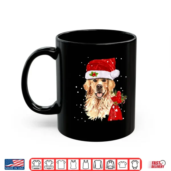 Mug Golden Retriever Dog Christmas Holiday Gift Shirt