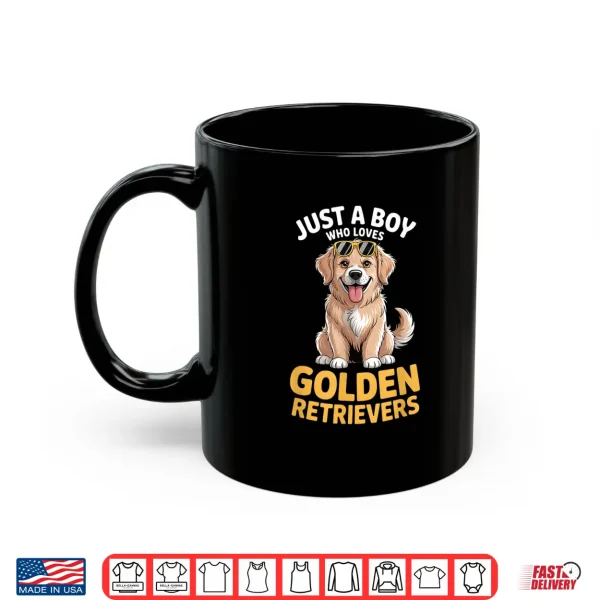 Mug Golden Retriever Professional Minimalist Modern Graphic Shirt
