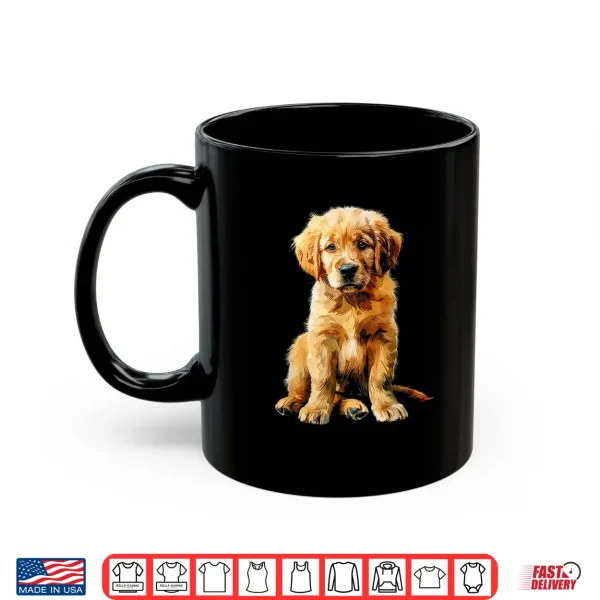Mug Golden Retriever Puppy Shirt