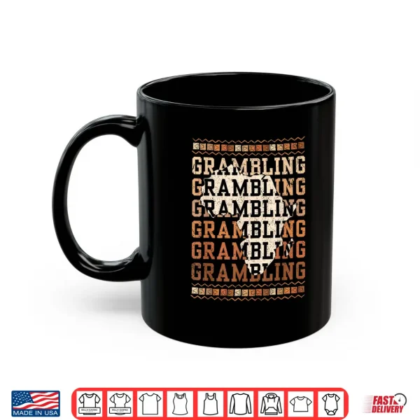 Mug Grambling HBCU With Africa Alumni Historical Black College Shirt