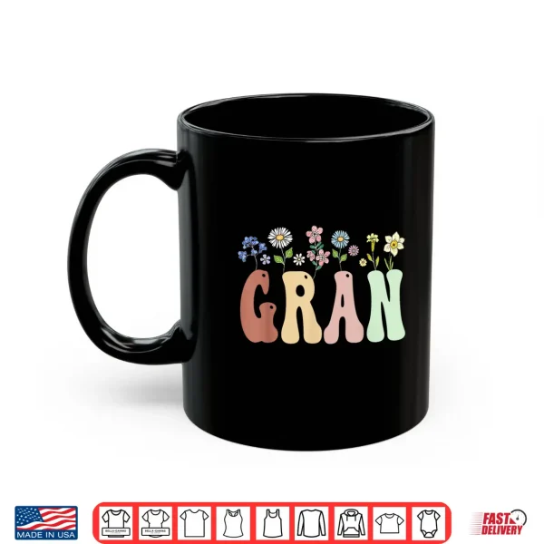 Mug Gran Gifts Women Wildflower Floral Design Gran Shirt 1