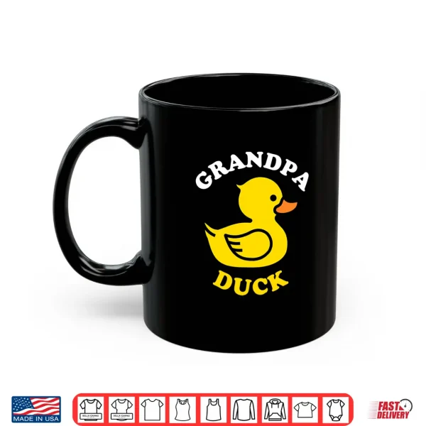Mug Grandpa Duck Cute Duckie Funny Family Matching Fathers Day Shirt