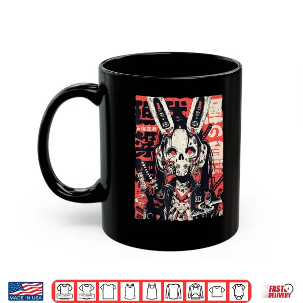 Mug Harajuku Streetwear Cyberpunk Aesthetic Techwear Manga Anime Shirt