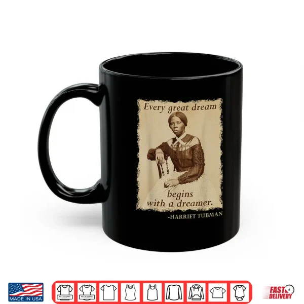 Mug Harriet Tubman Slavery Juneteenth 1865 Black History Month Shirt