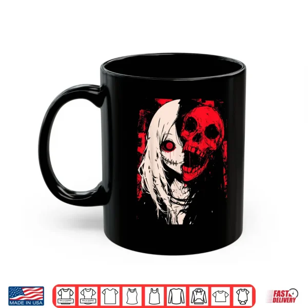 Mug Horror Anime Manga Japan Japanese Creepy Kawaii Goth Shirt