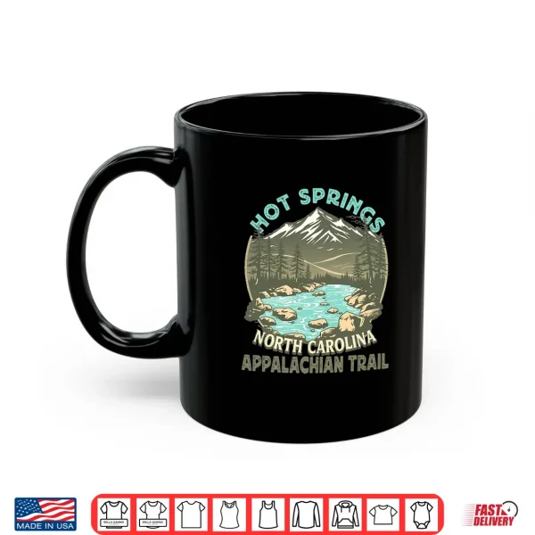 Mug Hot Springs North Carolina Appalachian Trail Hiking Premium Tri Blend Shirt