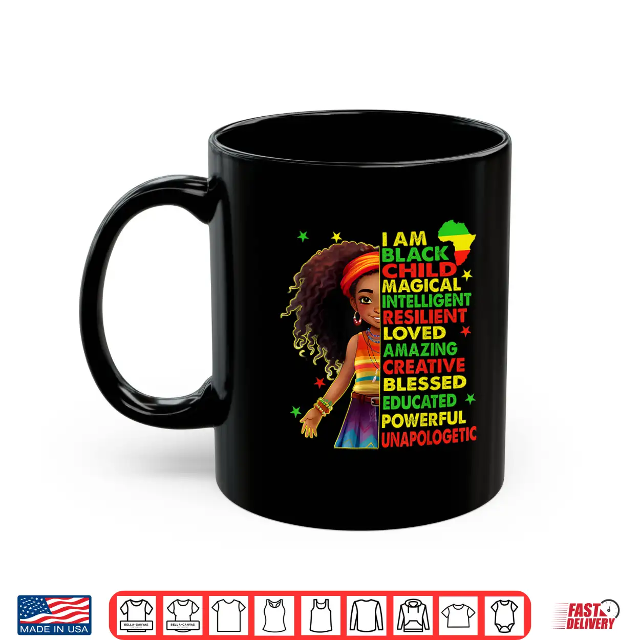 I Am Black Child Juneteenth African American Girls Kids Shirt I Am Black Child Juneteenth African American Girls Kids Shirt