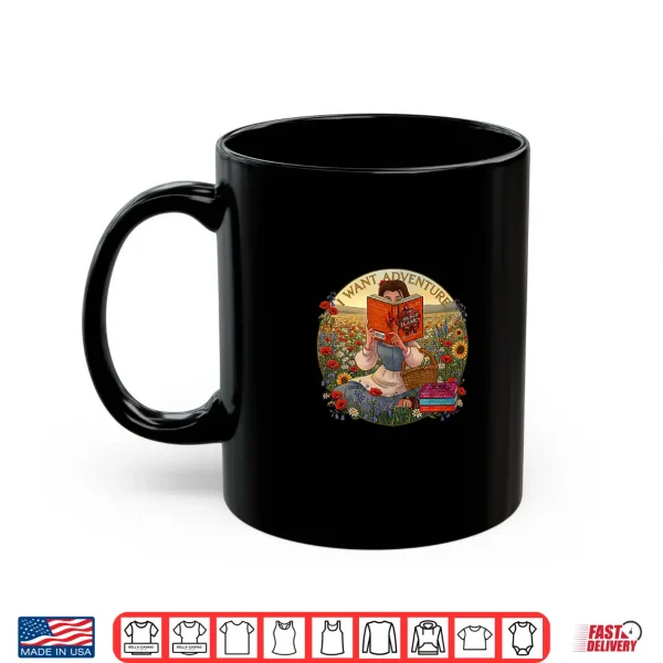 Mug I Want Adventure Alice Shirt
