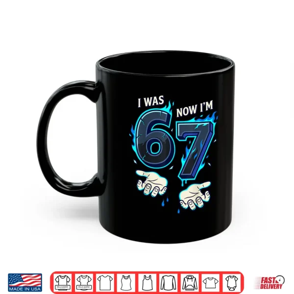 Mug I was 6 Now Im 7 7th Birthday 6 7 Birthday Boys Shirt