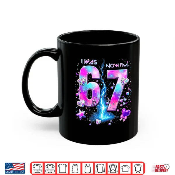 Mug I was 6 Now Im 7 K Pop Birthday Girls 67 Korean Music Shirt