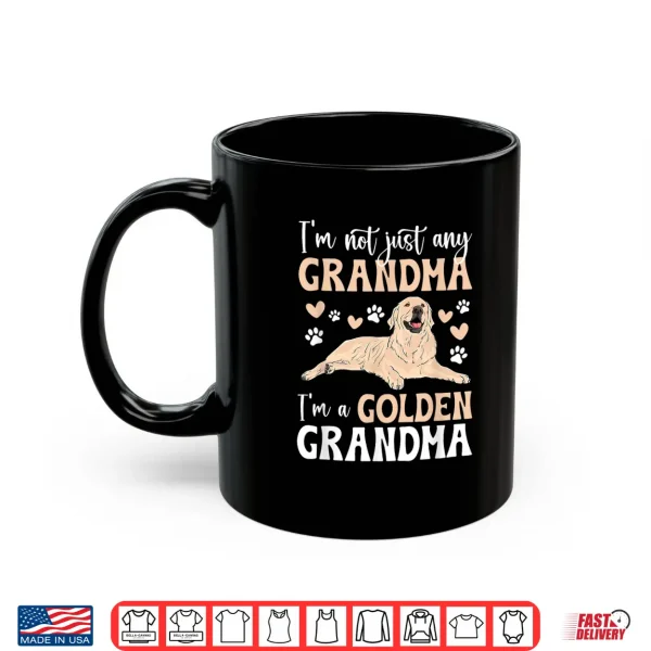 Mug Im A Golden Grandma Of A Golden Retriever Grandma Shirt