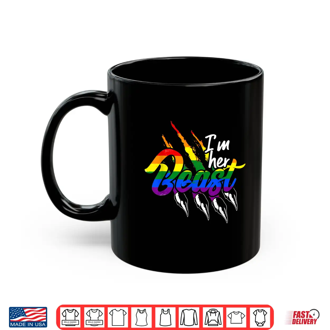 Im Her Beast Lgbt Shirt Im Her Beast Lgbt Shirt