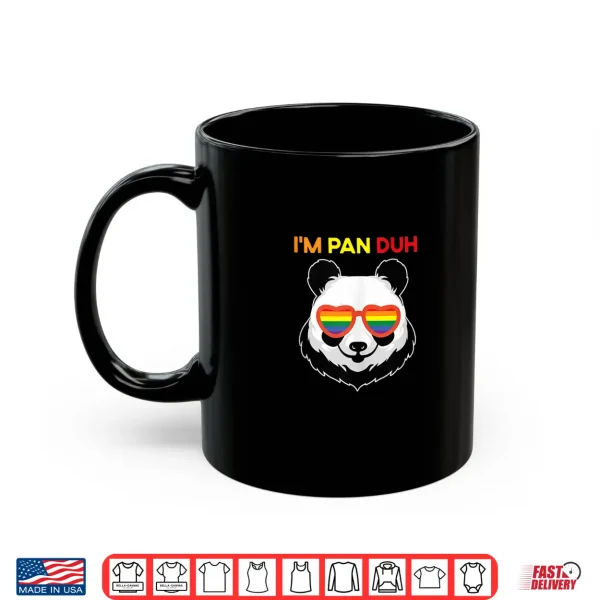 Mug Im Pan Duh Pansexual Ragdoll Cat Panda Lgbt Gay Pride Shirt