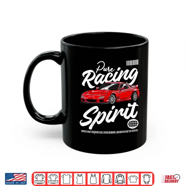 Mug JDM FD Turbo Car Drift Racing Graphic Rotary Vintage Race Shirt
