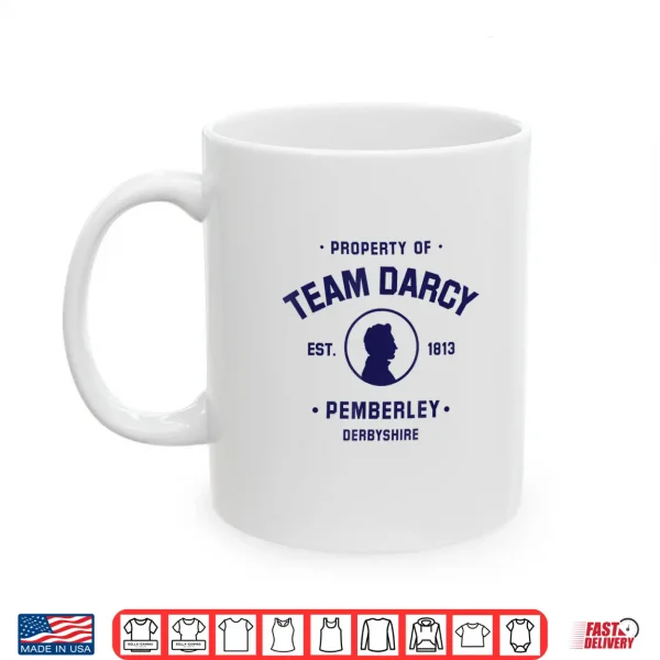 Mug Jane Austen Bookworms Club Mr Pride and Prejudice Shirt