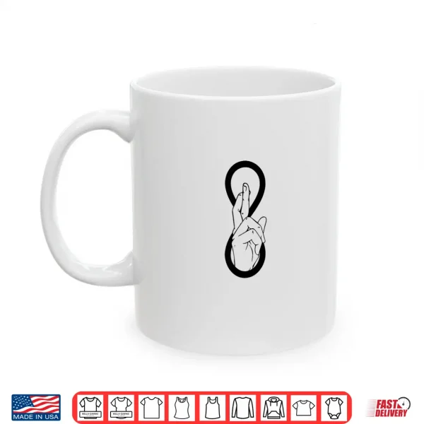 Mug Japanese Anime GeekDomain ExpansionInfinite VoidHand Sign Shirt
