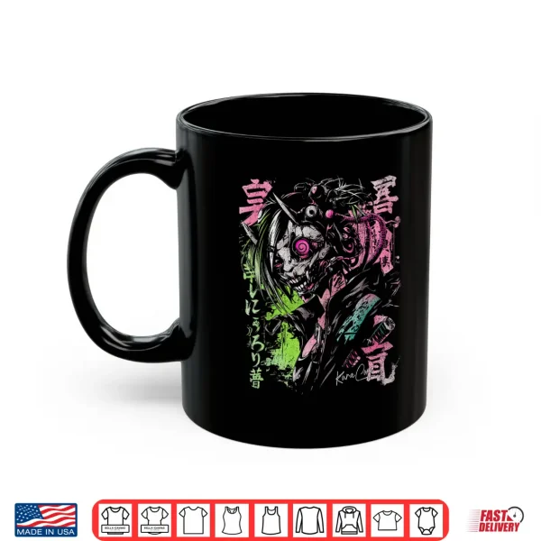 Mug Japanese Streetwear Cyberpunk Y2K Retro Techwear Manga Anime Shirt