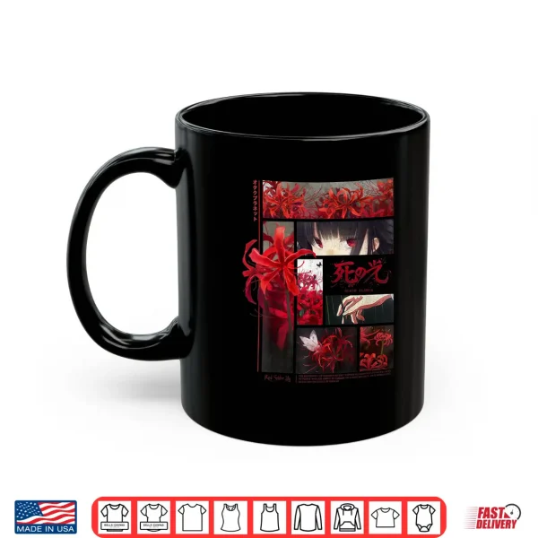 Mug Japanese spider lily anime flower in soft grunge aesthetic Shirt