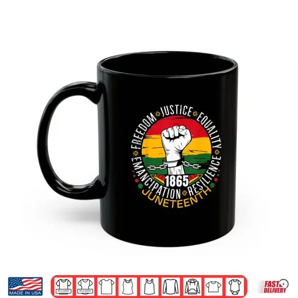 Mug Juneteenth African American Black History 1865 Juneteenth Shirt