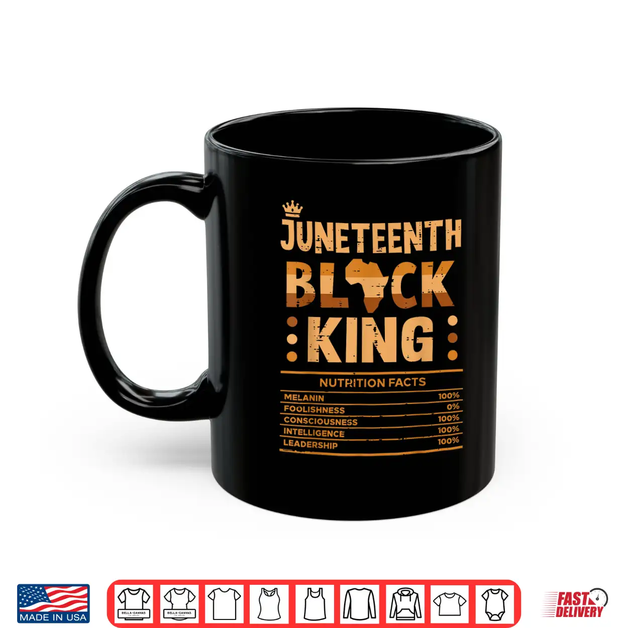 Juneteenth Black King Nutrition Facts Melanin Matching Dad Shirt Juneteenth Black King Nutrition Facts Melanin Matching Dad Shirt