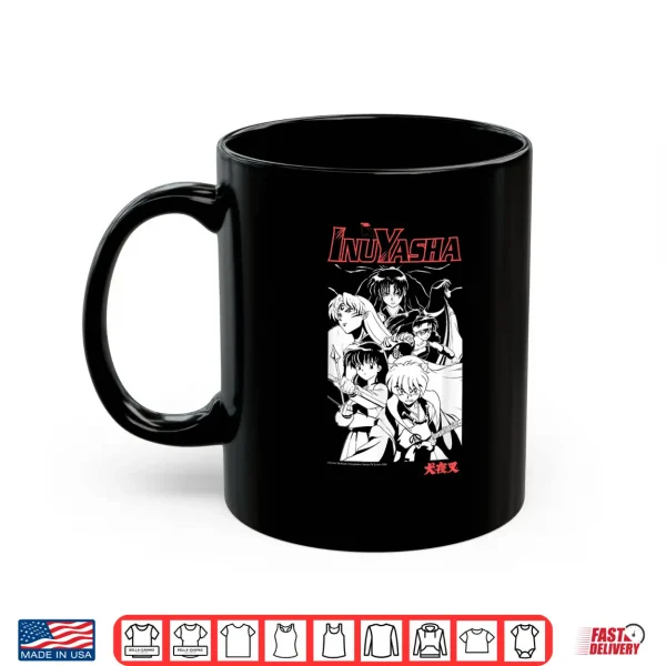 Mug Kagome Koga Sesshomaru Timeless Anime Cast Shirt