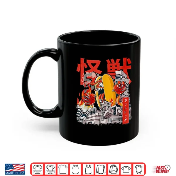 Mug Kaiju Hot Dog Japanese Anime Monster Hotdog Shirt