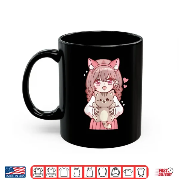Mug Kawaii Anime Kawaii Cat Lover Otaku Shirt 2