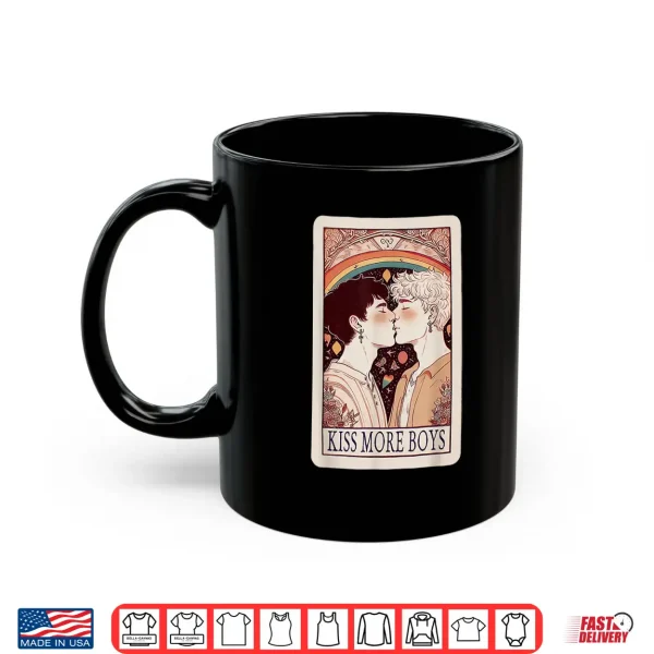 Kiss More Boys Gay Kissing For Gay Pride Month Shirt 3 Mug Kiss More Boys Gay Kissing for Gay Pride Month Shirt