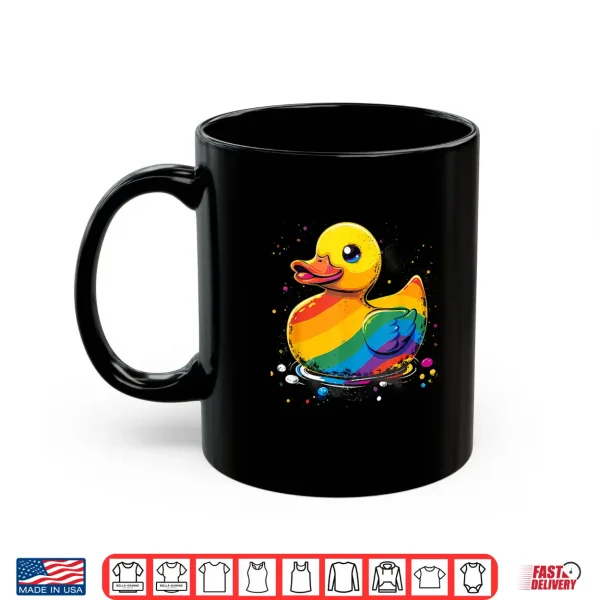 Mug LGBT LGBTQ Rainbow LGBT Parade Rubber Duck Gay Pride Month Shirt