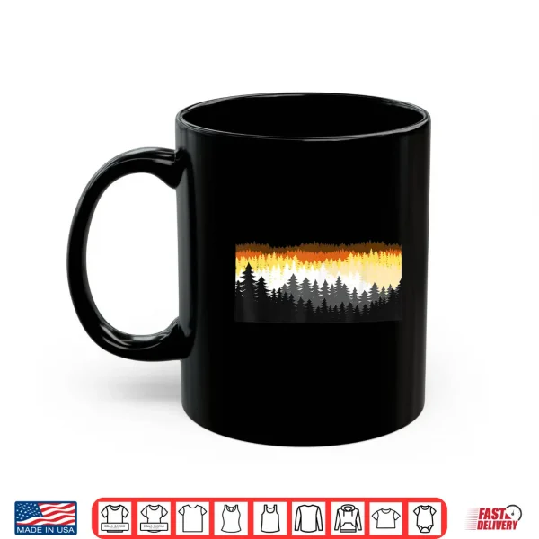 Mug LGBTQ Bear For Gay Pride Month Forest Tree Gay Bear Shirt