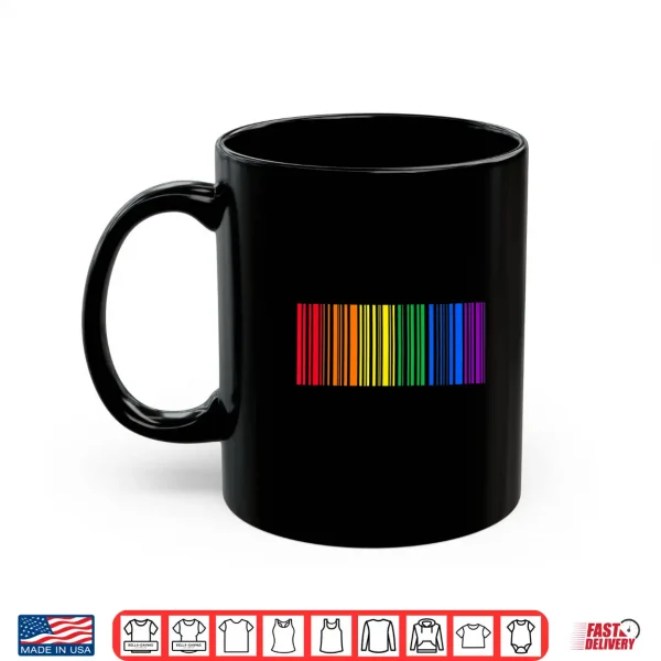 Lgbtq Rainbow Flag Gay Pride Month Gift Barcode Lgbt Shirt 3 Mug LGBTQ Rainbow Flag Gay Pride Month Gift Barcode LGBT Shirt
