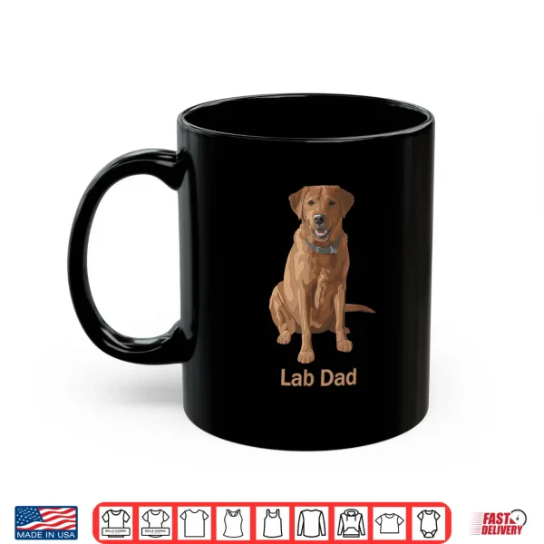 Mug Lab Dad Fox Red Labrador Retriever Dog Lovers Gift Shirt