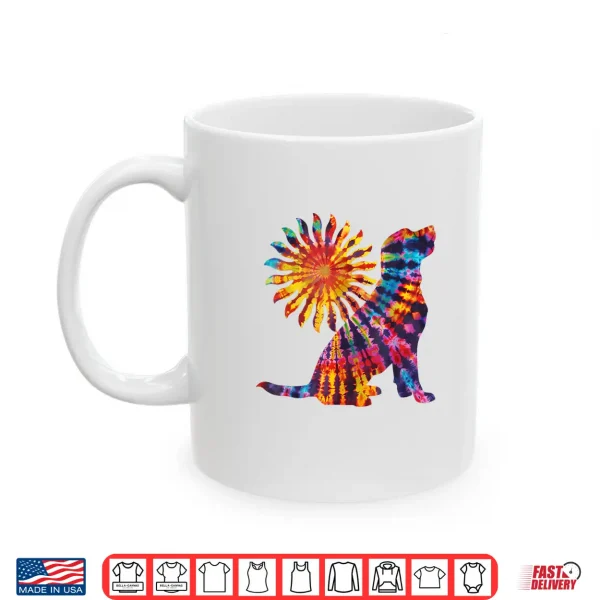 Mug Labrador Retriever Dog Tie Dye Art Print Shirt Women Men Shirt