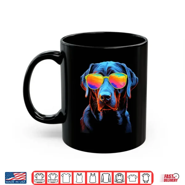 Mug Labrador Retriever Dog with Sunglasses Shirt