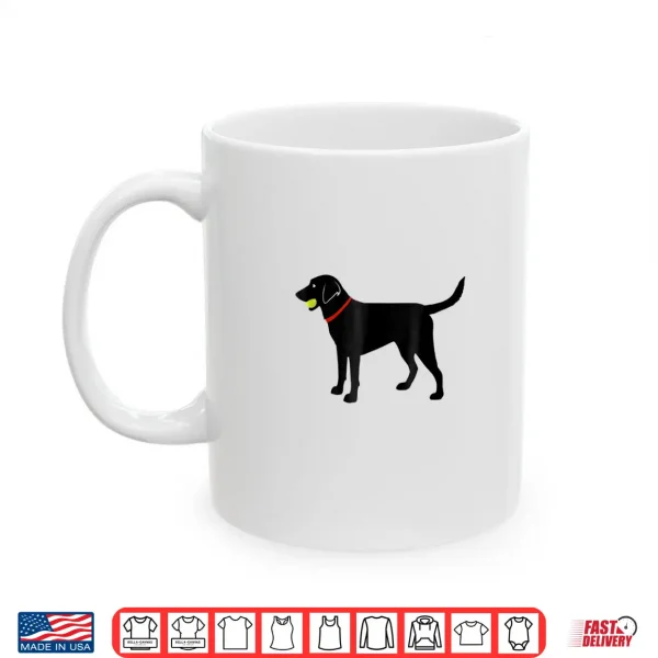 Mug Labrador Retriever Fetch Black Lab Play Ball Shirt