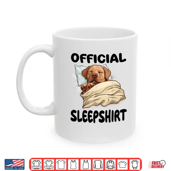 Mug Labrador Retriever Official Sleepshirt Pajamas Nightgown Shirt