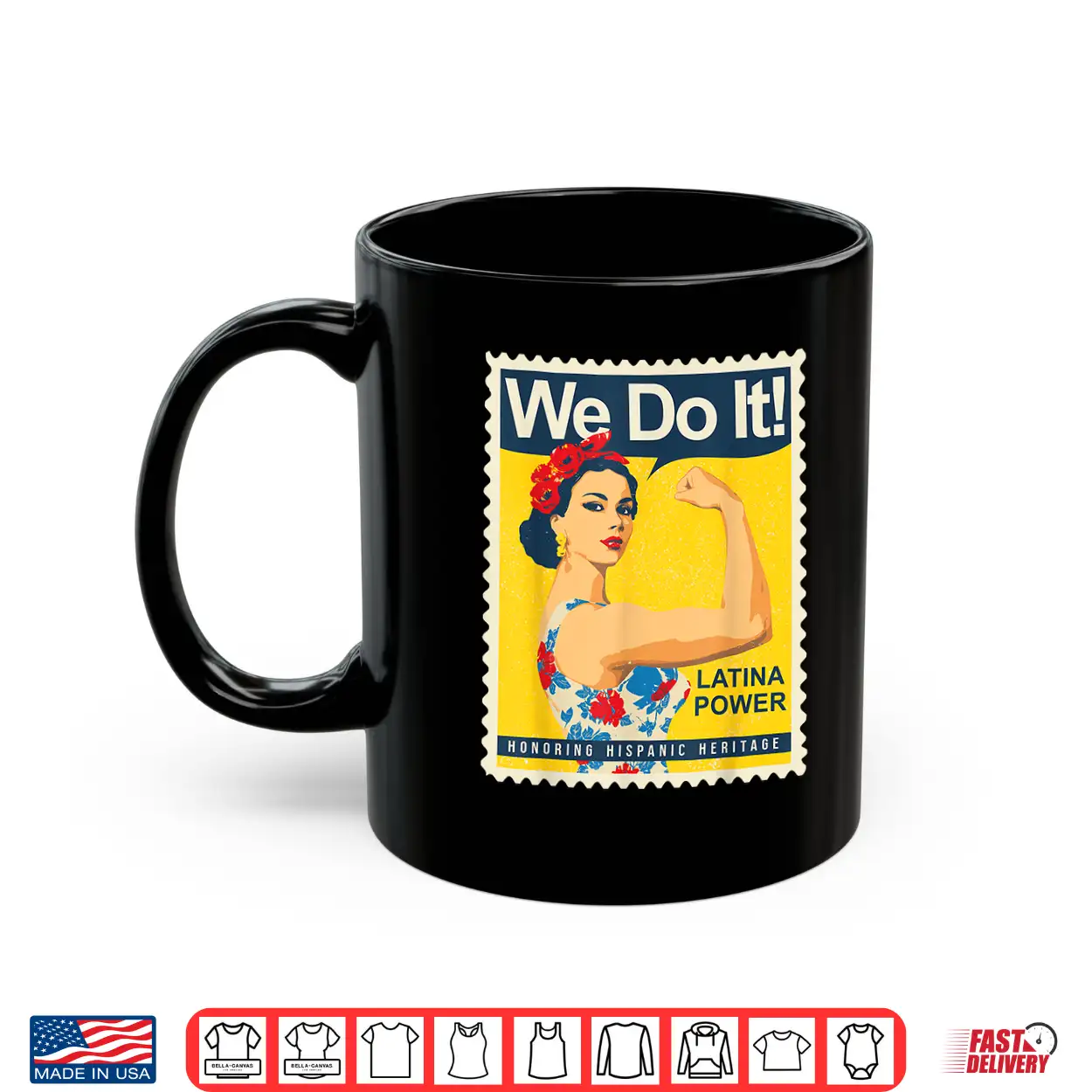 Latina Power We Do It Hispanic Heritage Strong Woman Pride Shirt Latina Power We Do It Hispanic Heritage Strong Woman Pride Shirt