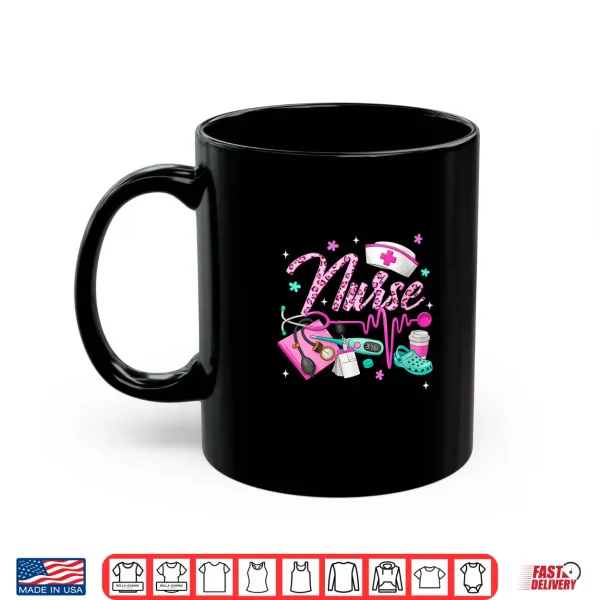 Mug Leopard Nurse Life Nurses Day for Women Nurse Week 2026 Shirt