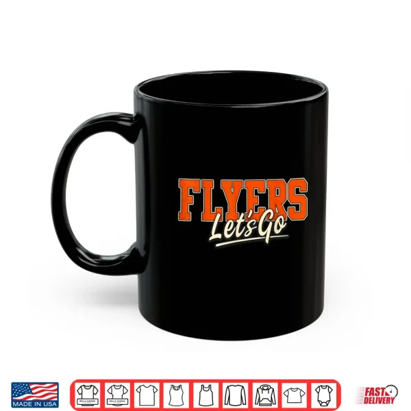 Mug Lets go Flyers Retro Vintage for Men Women Boys Youth Tee Shirt