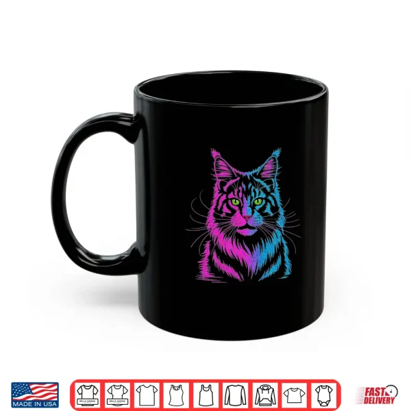 Mug Main Coon Cat Art Men Women Shirt