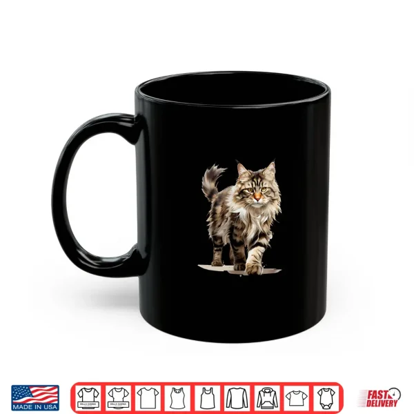 Mug Maine Coon Cat Animal Cats Lover Shirt