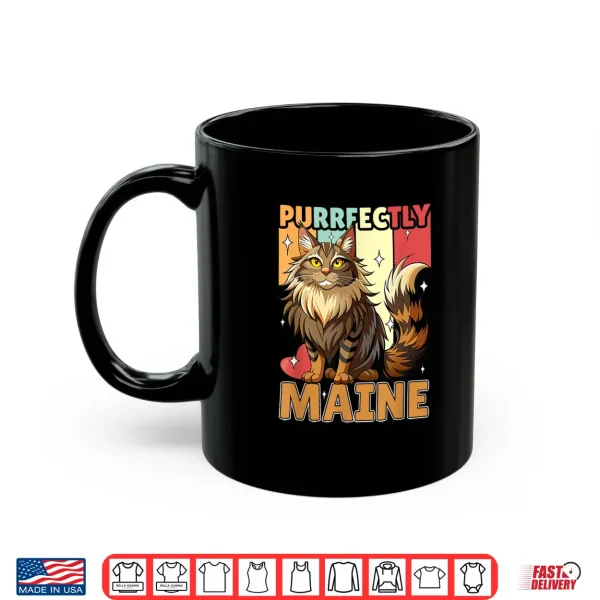 Mug Maine Coon Cat Lover Cute Kitten Owner Funny Maine Coon Shirt