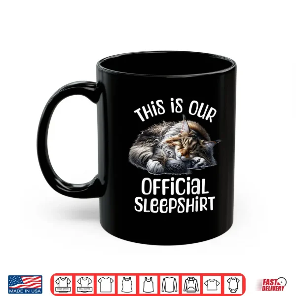 Mug Maine Coon Pajama For Cat Lover Maine Coon Shirt