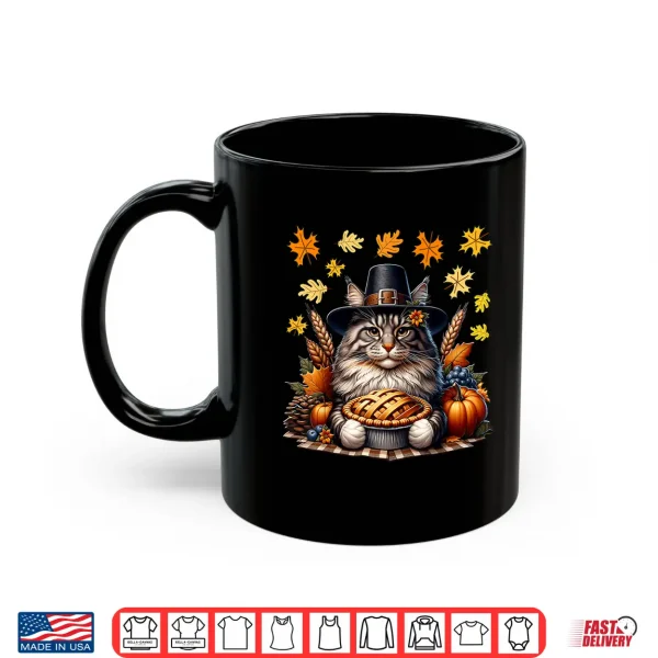Mug Maine Coon Thanksgiving Maine Coon Cat Thanksgiving Shirt