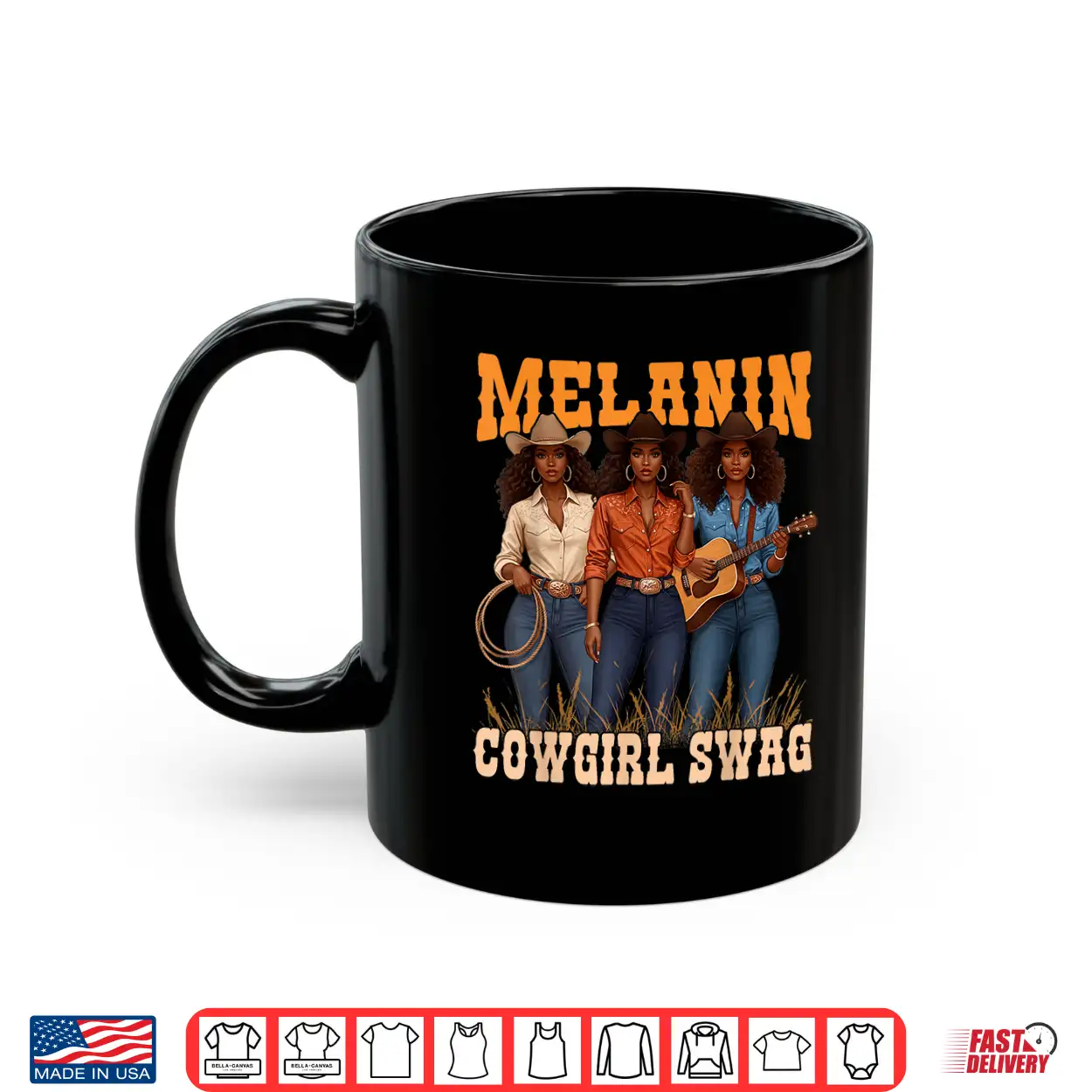 Melanin Cowgirl Swag Black History Africa Melanin Juneteenth Shirt Melanin Cowgirl Swag Black History Africa Melanin Juneteenth Shirt