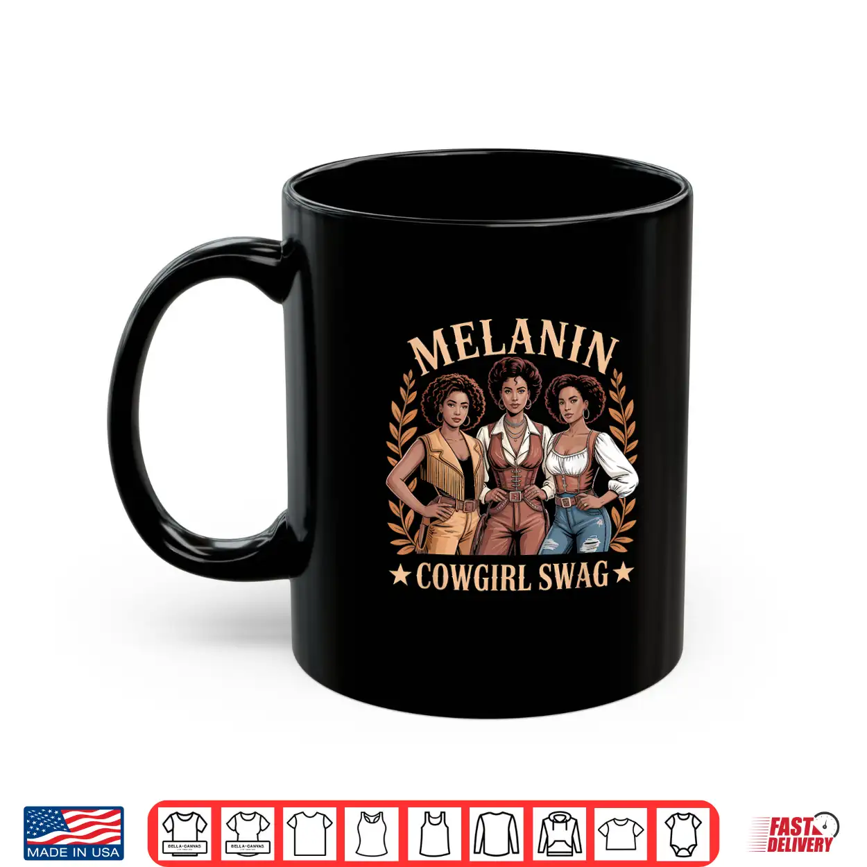 Melanin Cowgirl Swag Shirt Women Juneteenth Trail Ride Shirt Melanin Cowgirl Swag Shirt Women Juneteenth Trail Ride Shirt