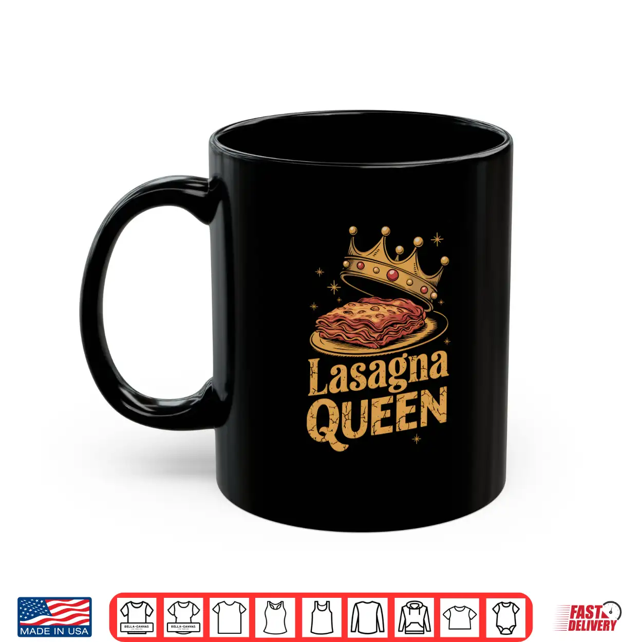 Mens Lasagna Queen Performance Shirt Mens Lasagna Queen Performance Shirt