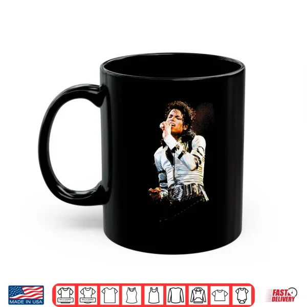 Mug Michael Jackson Bad World Tour Dirty Diana Live 1988 Shirt