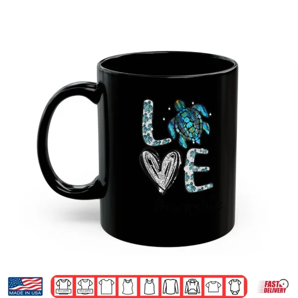 Mug Mom Turtle Love Mom Life Sea Turtle Mothers Day Gift Shirt