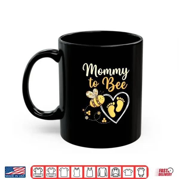 Mug Mommy to Bee Hearts Pregnancy Baby Shirt